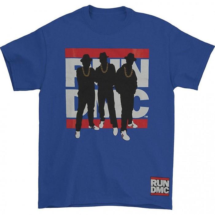 Run DMC Unisex Adult Silhouette T-Shirt