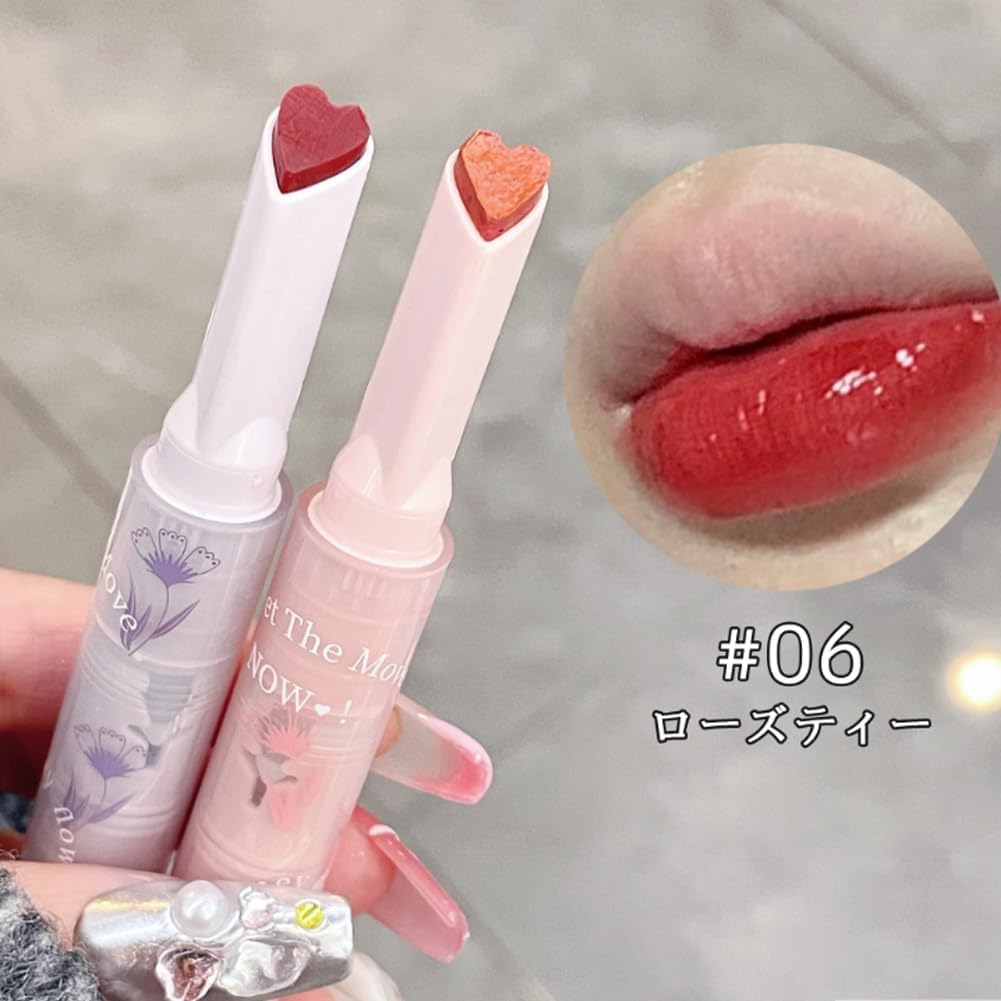 Тающая помада для губ Без макияжа Держится долго Не шелушится, неровная кожа Блестящая роза Красный чай Милый, пигментированный, макияж. телесного цвета. размазывание. цветной. Плотно прилегающий.