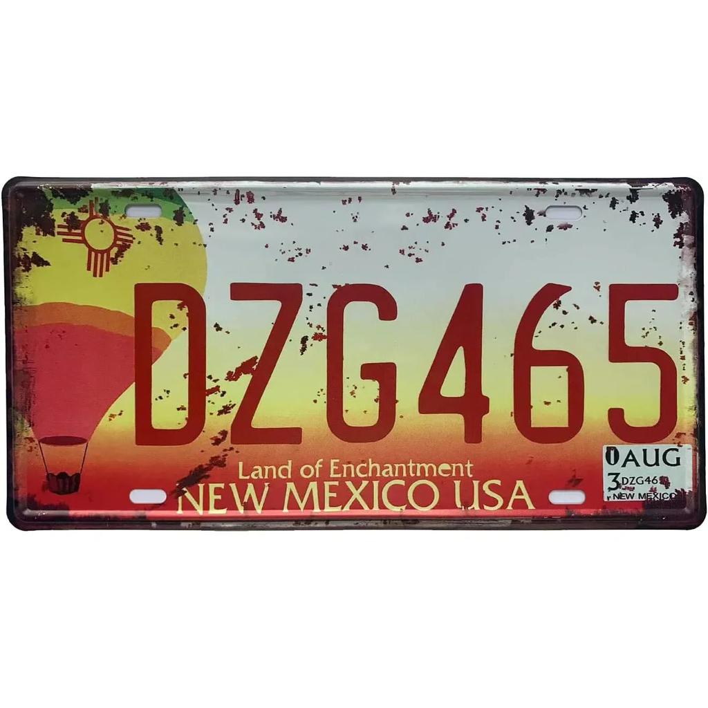 Винтажный номерной знак, ржавый металлический знак, передняя часть автомобиля, персонализированный номерной знак, новинка, старый номерной знак, декор для гаража, бара, клуба, кафе
