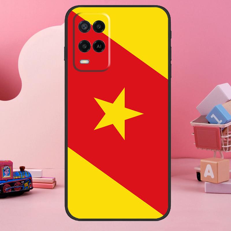 Tigray Flag Theme Case For Oppo A18 A38 A58 A78 A98 A74 A54 A94 A80 A60 A40 A96 A76 A16 A15 A17 A57 A77 A5 Pro