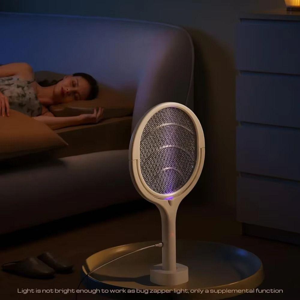 Выдвижная мухобойка для насекомых, перезаряжаемая лампа-убийца комаров, ловушка для мух для дома и улицы