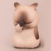 Cartoon Cute Cat Ornaments Kitten's Paw Covering Face Action Miniature Figurines Home Office Desk Decoration AVE