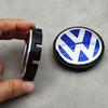VW GTI GOLF 2026 Hot For VW VOLKSWAGEN 4pcs 56mm Bule Car Wheel Center Caps Rim Hub Caps For VW Volkswagen Golf Jetta Bora Polo