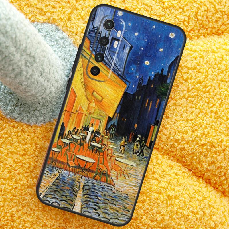 Van Gogh Starry Sky Case For POCO X3 X4 X5 F5 Pro M5s C40 F4 GT F3 Cover For Xiaomi 12T 11T Pro 12 13 Lite 12X