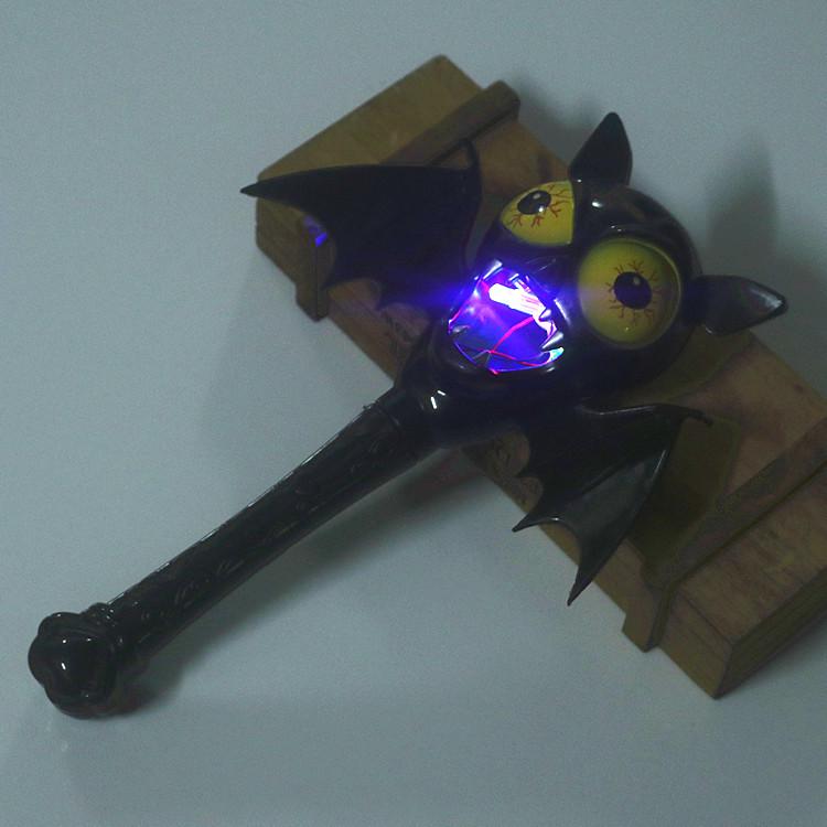 Хэллоуин Красочный Музыкальный Фонарь-Тыква и Конфетница с Управлением Звуком