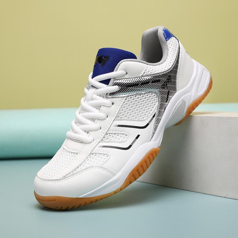 Большие размеры. Спортивные кроссовки для бадминтона Four Seasons Sports Mesh с подошвой MD, мужские и детские, для активного отдыха и тенниса.