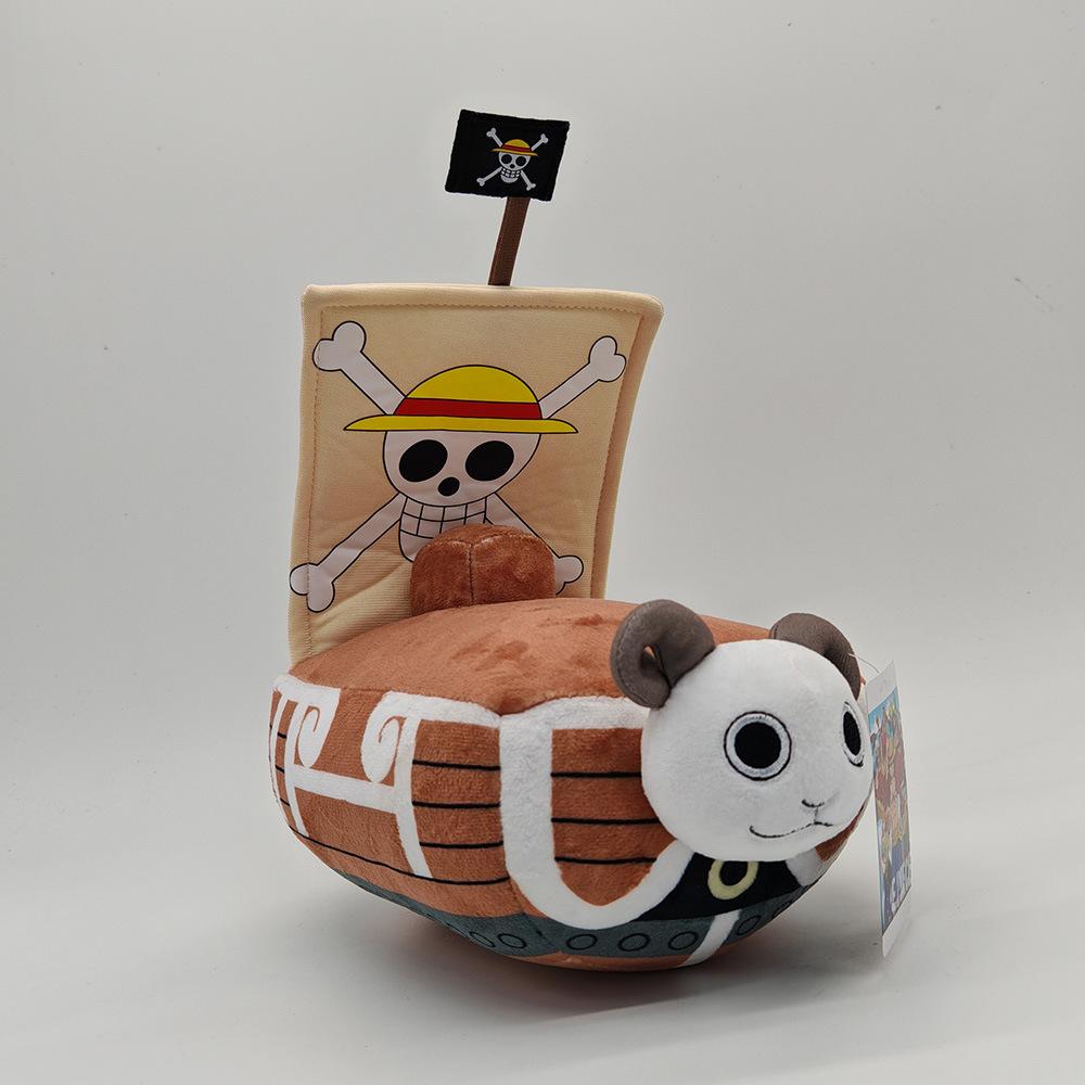 One Piece Тысячелетний Солнечный Корабль Корабль Гоинг Мерри 25 см Мягкое Животное Отличный Подарок Плюшевая Кукла Фигурка