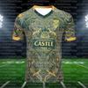 Summer Australian New Parent Child Rugby Training T-shirt, Casual Breathable Top, Suitable for Sports Quick Drying T-shirt