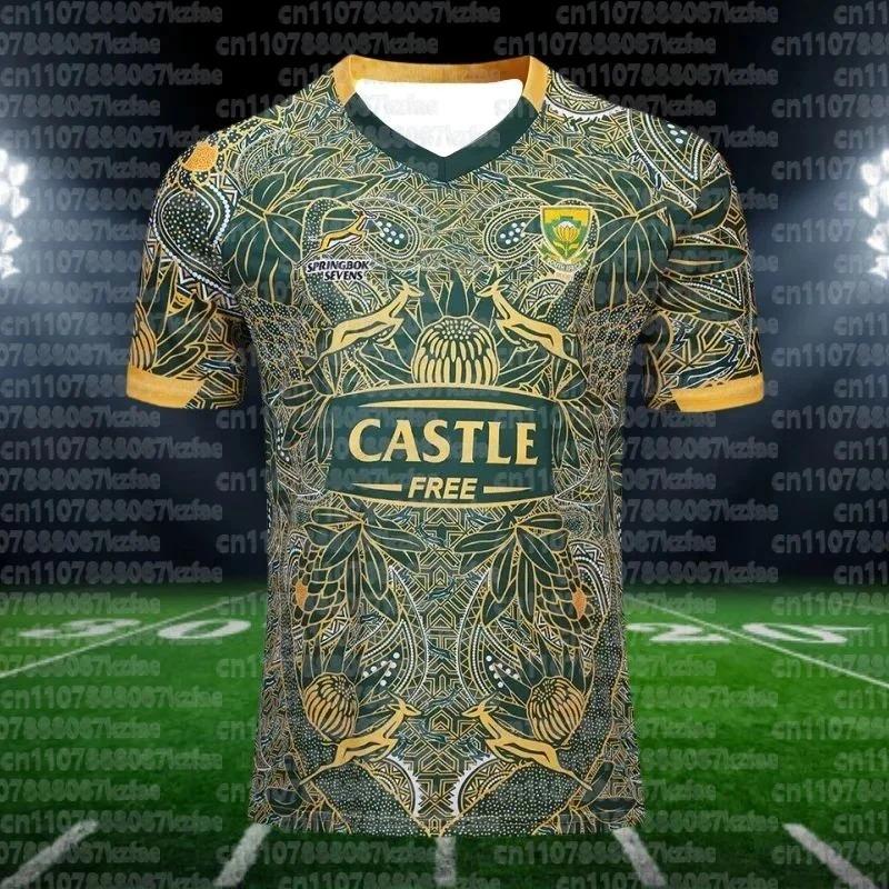 Summer Australian New Parent Child Rugby Training T-shirt, Casual Breathable Top, Suitable for Sports Quick Drying T-shirt