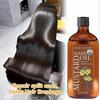 Mustard Hair Oil, Organic Cold Pressed Mustard Oil for Hair Growth, Eliminates Split Ends, Prevent Hair Loss, Restores Dry Damaged Hair fiuling