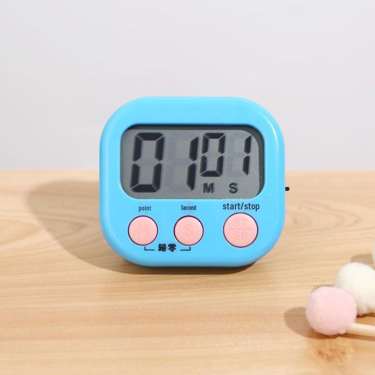 Многофункциональный таймер с большим экраном для студентов и кухонь