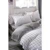 Single Double-sided Duvet Cover Set With Elastic Sheets