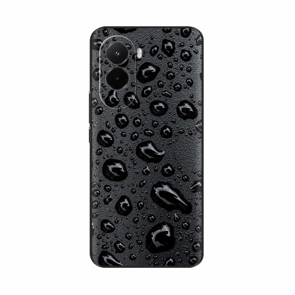 Чехол для телефона Xiaomi Poco M7 4G, мягкий силиконовый ТПУ задняя крышка для Poco M7 Pro 5G, ультратонкие чехлы с рисунком Цветок Череп