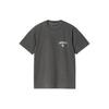 Carhartt WIP Черная футболка унисекс с коротким рукавом и круглым вырезом, с принтом в виде уток, I033171-89-GD