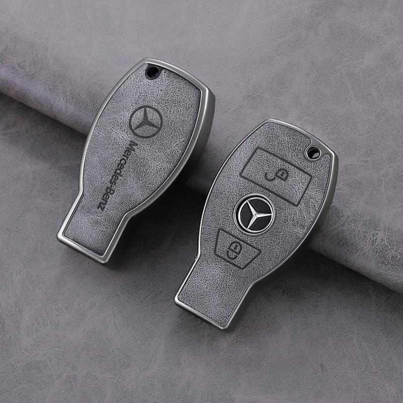 PZQ2 Fashion Car Remote Key Case Cover Shell For Mercedes Benz A C E S G Class GLC CLE CLA GLB GLS W177 W205 W213 W222 X167 AMG