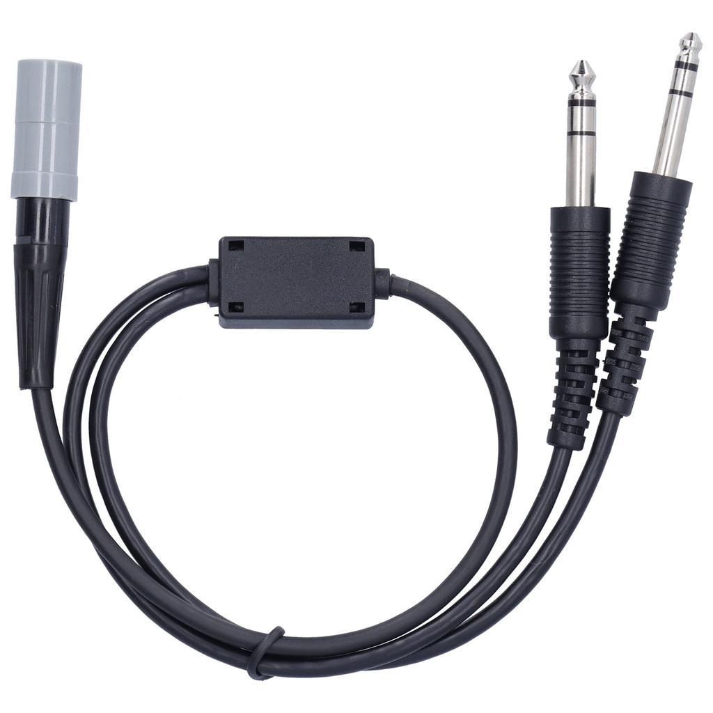 Aviation Headset Adapter Portable High Density Sponge Durable Helicopter Headset Adapter