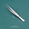 Пинцеты из нержавеющей стали с нескользящими наконечниками, изогнутая и прямая головка, для офтальмологии и ремонта электрооборудования, длинный зажим для водных растений, доставка поштучно