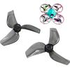 4Pcs 3-Leaves Ultra-Lightweight Prop Cw Ccw 1219S 31Mm Propeller For Fpv Tinywhoop Micro Drone For 0702 29000Kv Motor Diy Part
