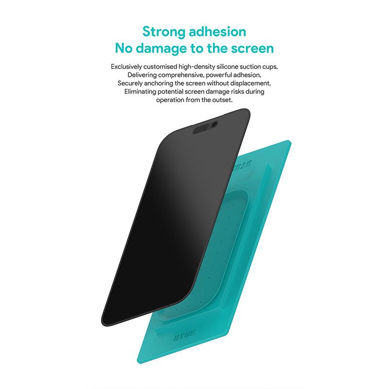 UYUE U-005 Screen Reverse Separation Pad Powerful Adsorption Multi-pore Design Universal Separator Reverse Silicone Pad