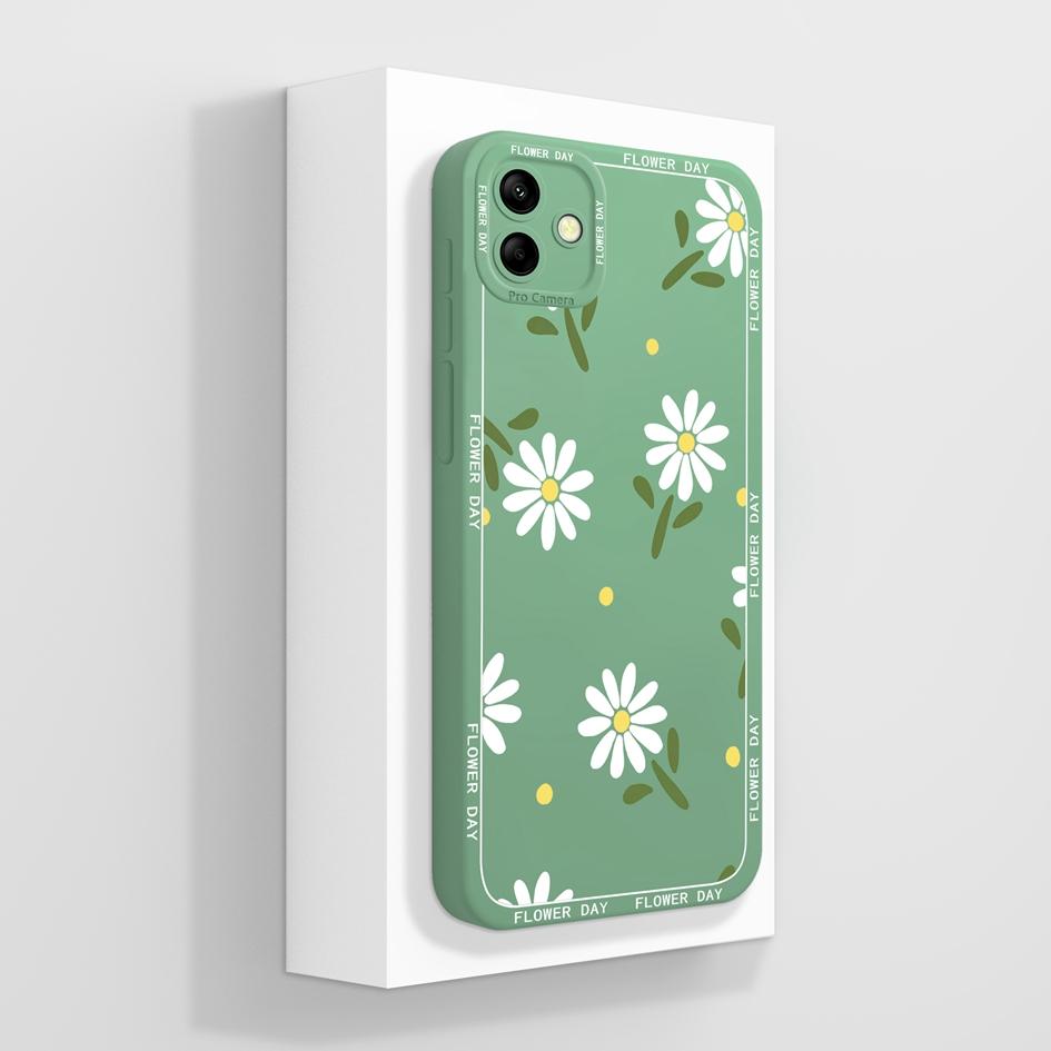 Для Samsung Galaxy A04 A04E M04 M 04 чехол для телефона Роскошный модный мягкий жидкий силикон квадратный протектор экрана сумка для телефона матовый для Samsung бампер