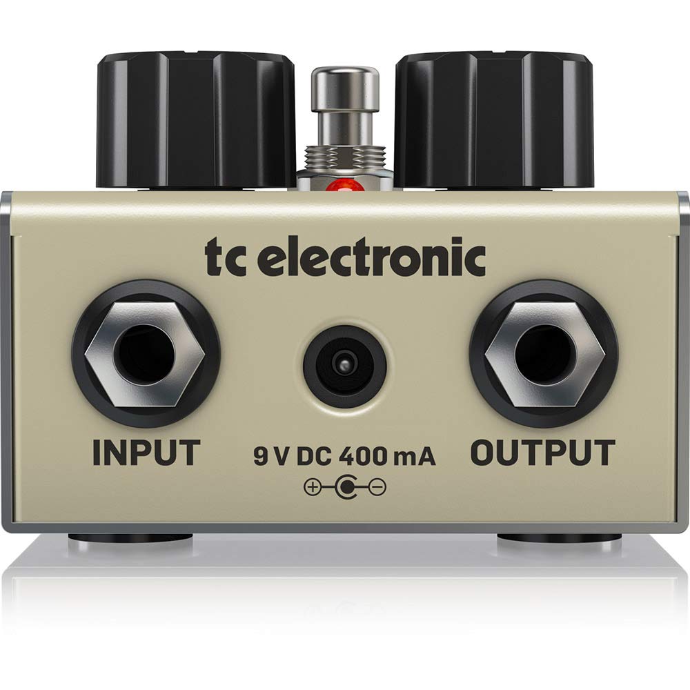 TC Electronic Analog Tube Overdrive Pedal Guitar Effector Analog Circuit Design Equipped with 12AX7 Vacuum Tube Simple Operation True Bypass TUBE