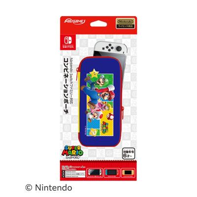 Лицензированный совместимый с семейством Nintendo Switch комбинированный чехол Супер Марио Наслаждайтесь [Продукт Nintendo] вер.