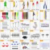 Fishing Lure Set 332pcs Minnow Pencil Soft Bait Hard Lures Tackle