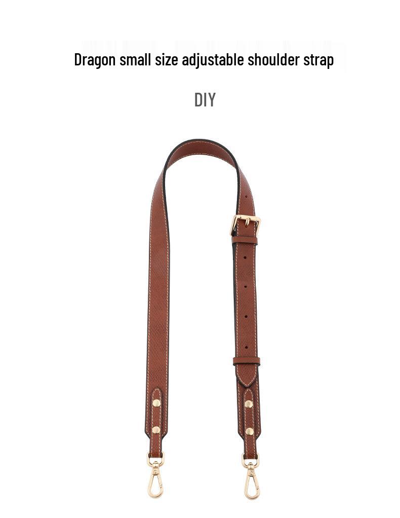 Регулируемая сумка Ma Huang Shi Long из коровьей кожи с короткой ручкой и широким ремнем через плечо