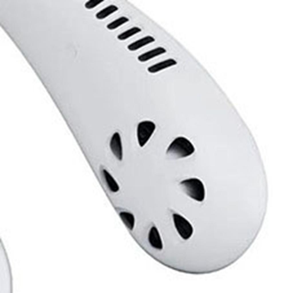 Безлопастной шейный вентилятор USB-зарядка Аккумулятор 2000 мАч Портативный шейный вентилятор с креплением на шею для кемпинга на открытом воздухе