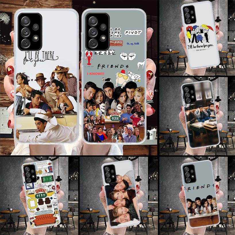 Friends Tv Show Funny Family Soft Phone Case For Samsung Galaxy S22 S23 S24 S25 Edge S26 Ultra S20 FE S21 Plus + Fundas Coque Ga