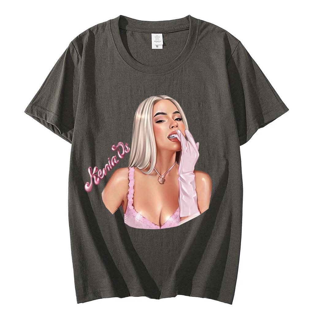 Singer Kenia Os Graphic T Shirts Fashion Aesthetics Short Sleeve Tshirt Mens Womens 100cotton Oversized Tshirts Streetwear