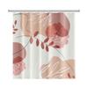 Nordic Wind Abstract Art Boho Shower Curtain Waterproof Polyester Bath Curtain Morandi Color Block Curtains For Bathroom Decor