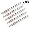 7pcs/Lot Diamond Milling Cutter for Manicure Burrs Pedicure Nail Drill Bits Accessories Nozzles for Manicure Cutters Nail Files