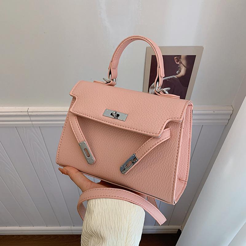 Handbag Women's Fashion One Shoulder Crossbody Small Square Bag