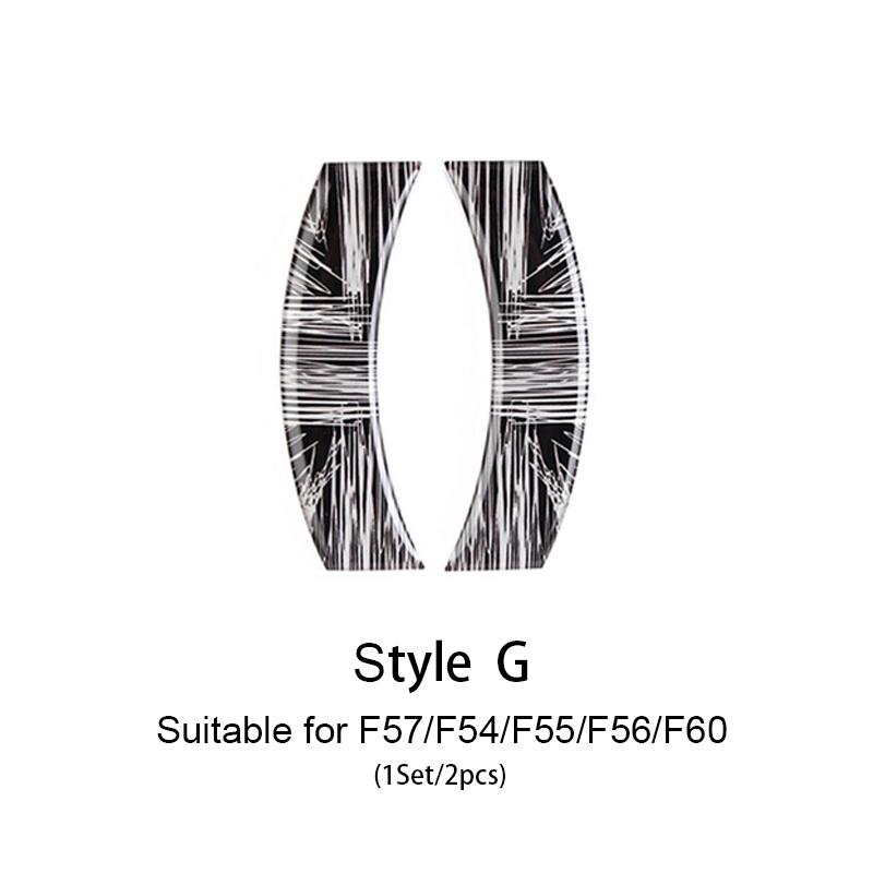 Автомобильный ЖК-дисплей 6,5 дюймов, декоративная наклейка, аксессуары для интерьера, аксессуары для MINI One Cooper Clubman F54 F55 F56 F57 F60