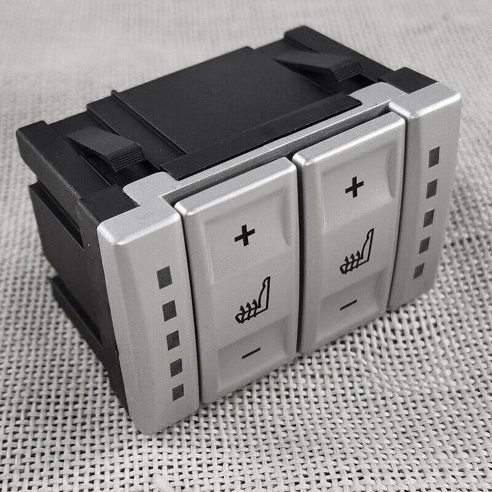 Car Heating Seats Button Control Switch BS7T19K314AB Silver Black For Ford For Mondeo MK4 Power Auto Parts