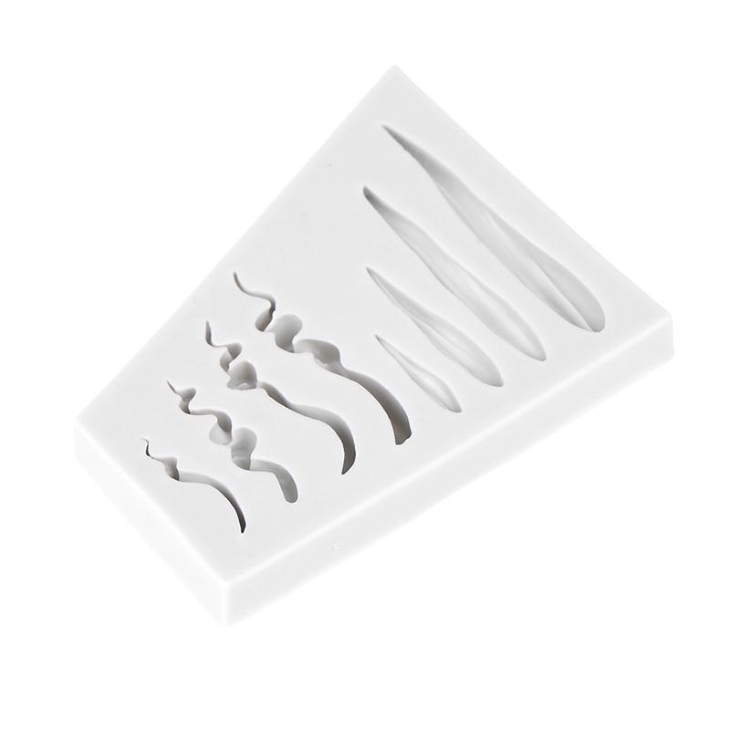 Силиконовая форма для помадки в форме волос, принадлежности для шоколадной помадки, форма для выпечки