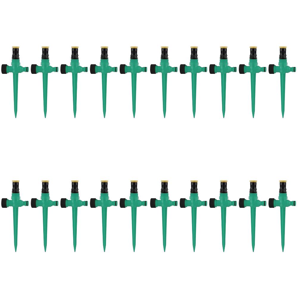 5-20 шт. бытовой спринклер, автоматическое оросительное оборудование, поливочный спринклер, вращение на 360 градусов, устойчивый к коррозии для сада