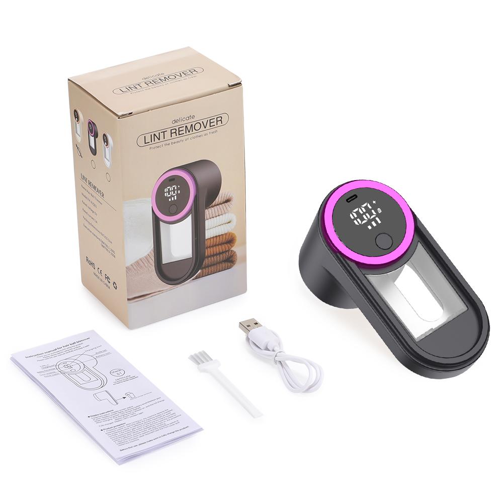 Household Clothes Shaver Lint Remover for Clothing Fuzz Electric Fluff Portable Brush Blade Rechargeable Fur Ball Trimmer