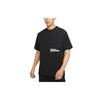 23 Engineered Casual Crew Neck Short Sleeve T-Shirt Men Tops Black DM3216-010