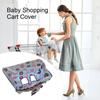 Чехол для детской тележки для покупок с рисунком из мультфильма, прочный, складной, водонепроницаемый, можно стирать в стиральной машине, для детей