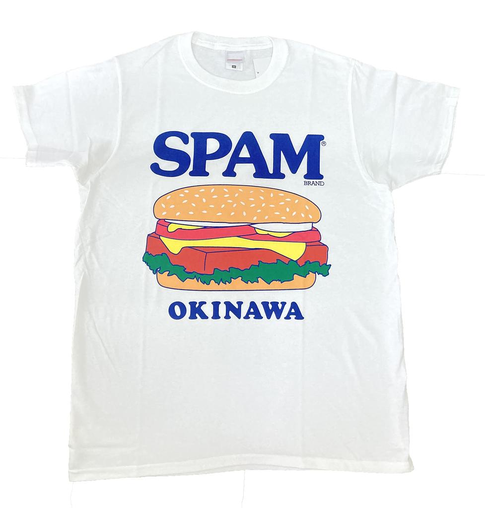 Футболка SPAM Okinawa Berger, эксклюзив Окинавы, носил Фува-тян (Размер L)