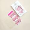 Valentine's Day Ballerina False Nails Wearable False Nail Waterproof Nail Tips  Girl