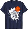 Basketball Tshirts for Men Slam Dunk Teens Kids Youth Player T-Shirt Four Seasons Daily Cotton Oversized T Shirt Mens T Shirts
