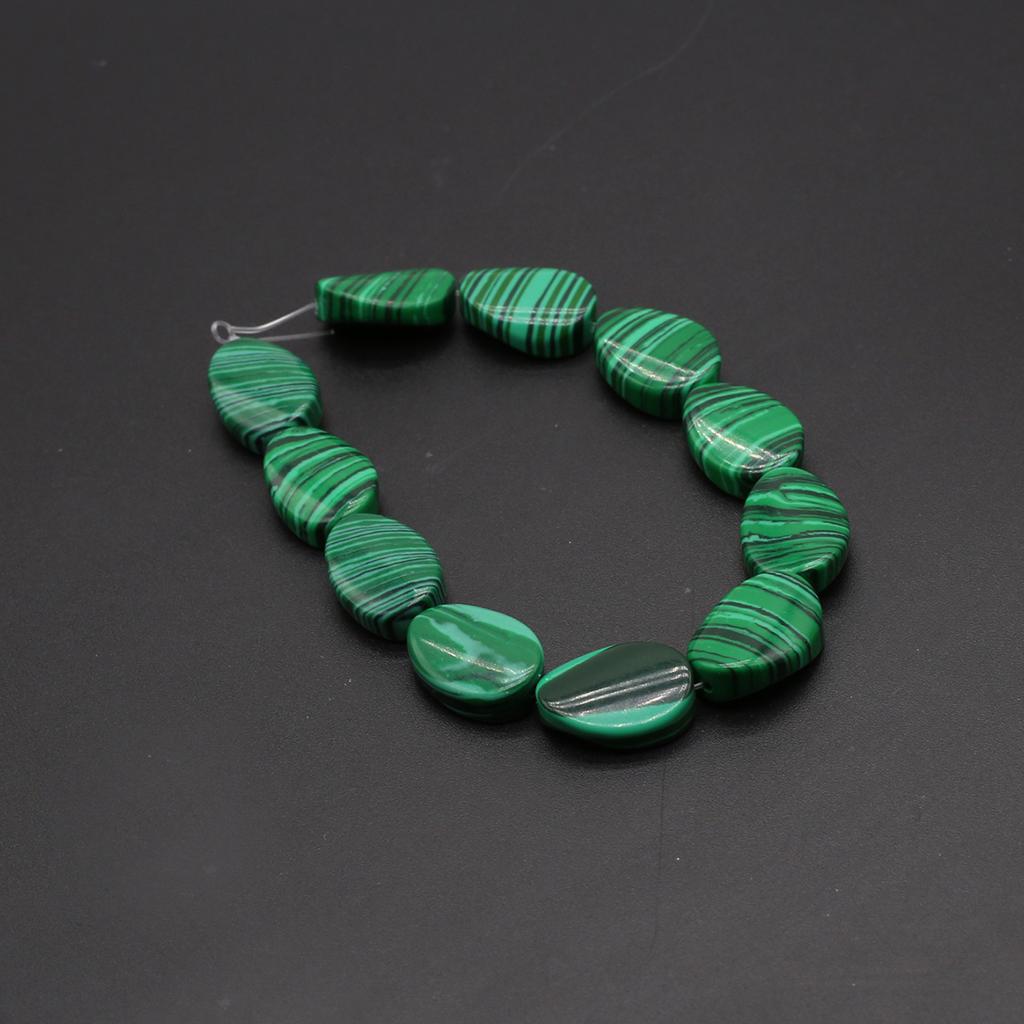 Изоляционные бусины из натурального камня, прозрачный кристалл/опал/унакит, овальные спиральные бусины для изготовления ювелирных изделий, ожерелье, браслет, серьги, аксессуары