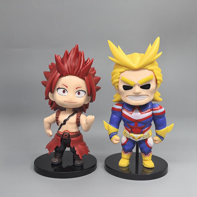 Набор чиби-фигурок My Hero Academia, Коллекционная модель-игрушка из аниме, Милый декор для рабочего стола, Подарок для фанатов Mha