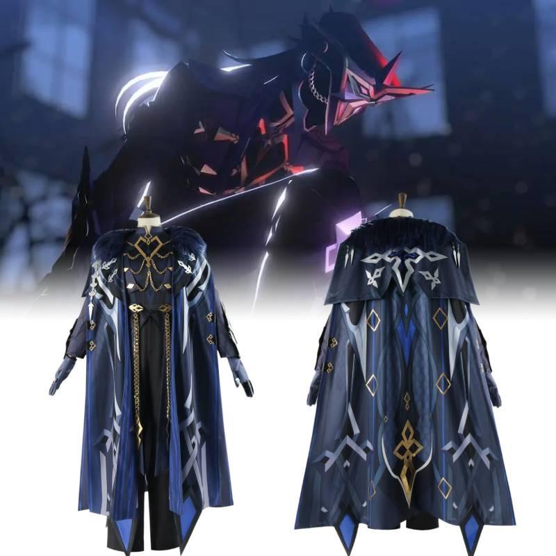 Genshin Косплей Костюм Капитана Капитано Хэллоуин Карнавальный Костюм Костюм