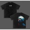 Футболка Jujutsu Kaisen Годжо Сатору Аниме Винтаж Y2k Стиранная Футболка Летняя С Коротким Рукавом Повседневная Свободная Хлопок Мужская Одежда Топ