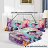 KPop D-Demon Hunters EU Single Halloween Costume Bedding Set - 2-3 Piece Comforter Quilt Duvet Cover Pillow Case Sets