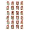 24pcs Christmas Candy Bags Snowman Multifunction Container for Cookie Biscuit Holiday Birthday Present Supply